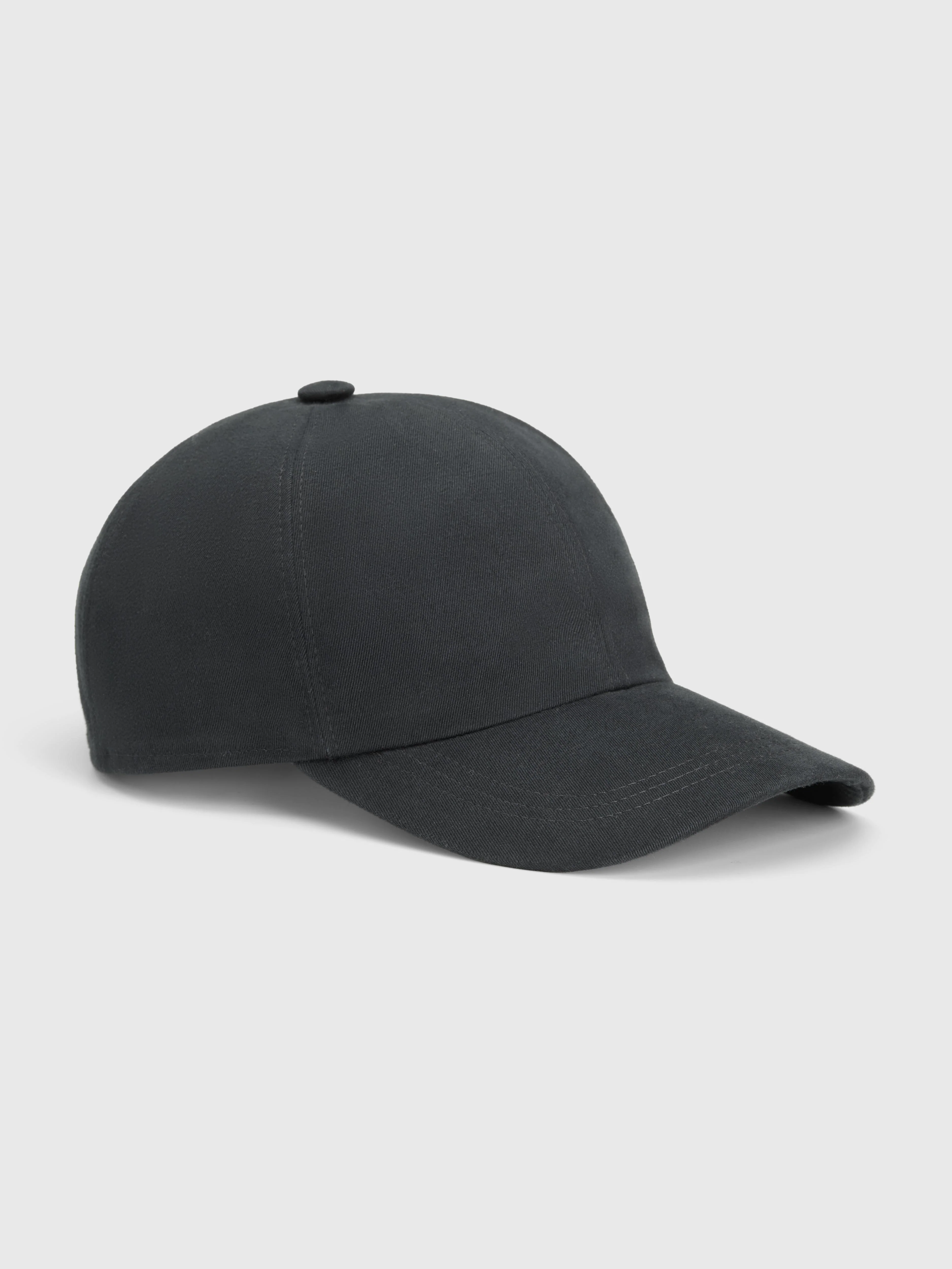 Black Drill Baseball Cap - Image 3