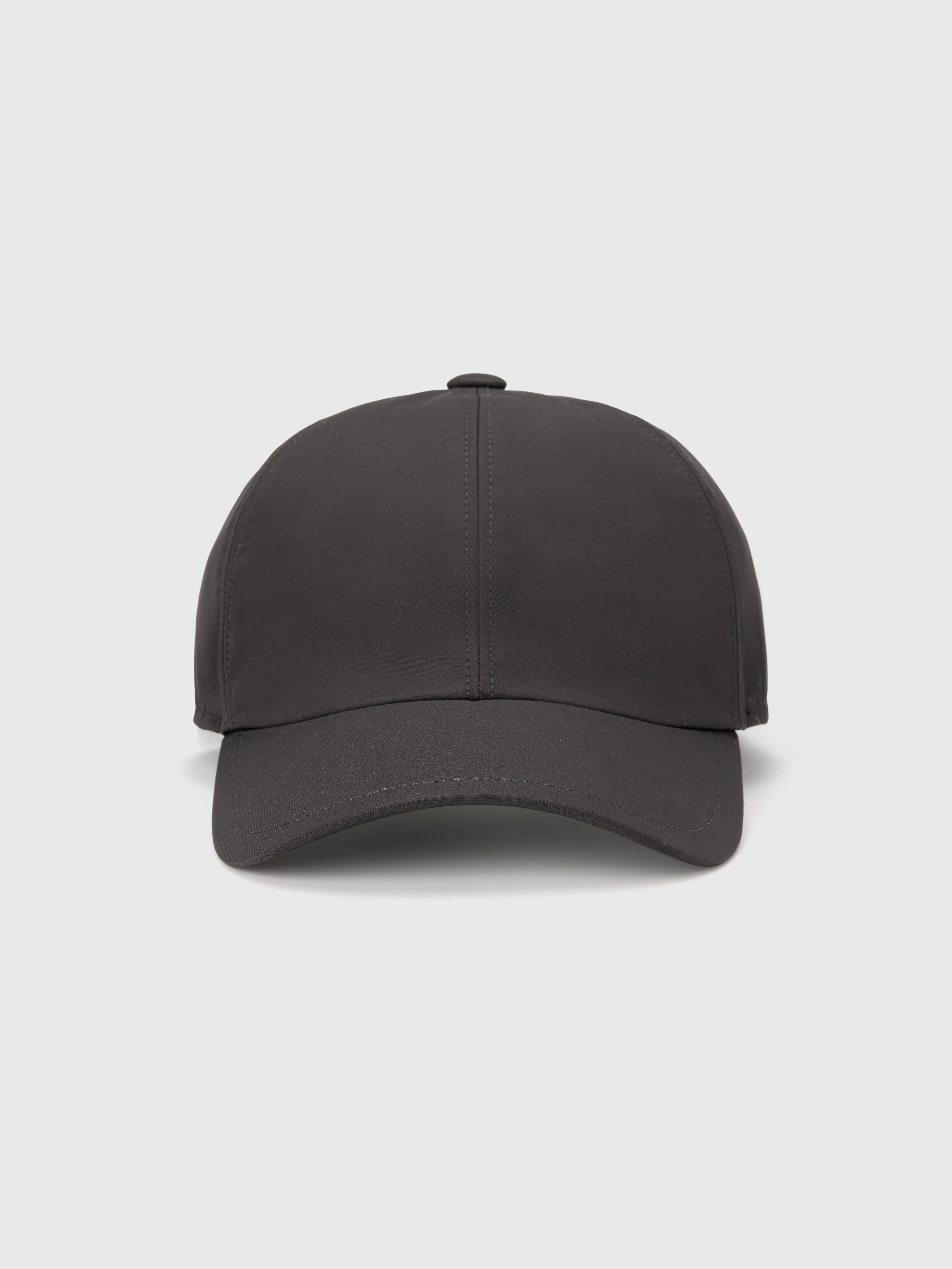 Black Rainproof Baseball Cap - Image 3
