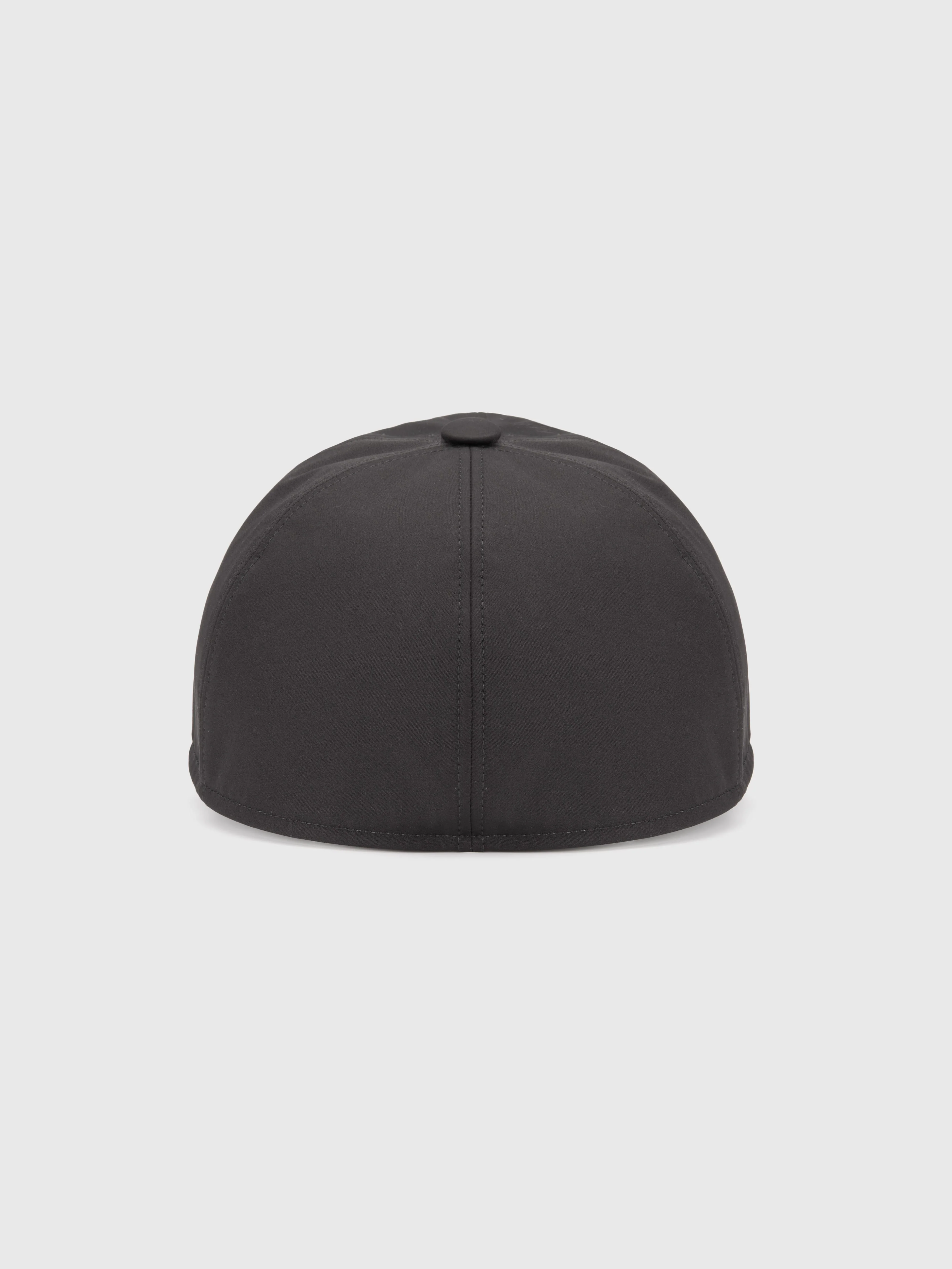 Black Rainproof Baseball Cap - Image 5