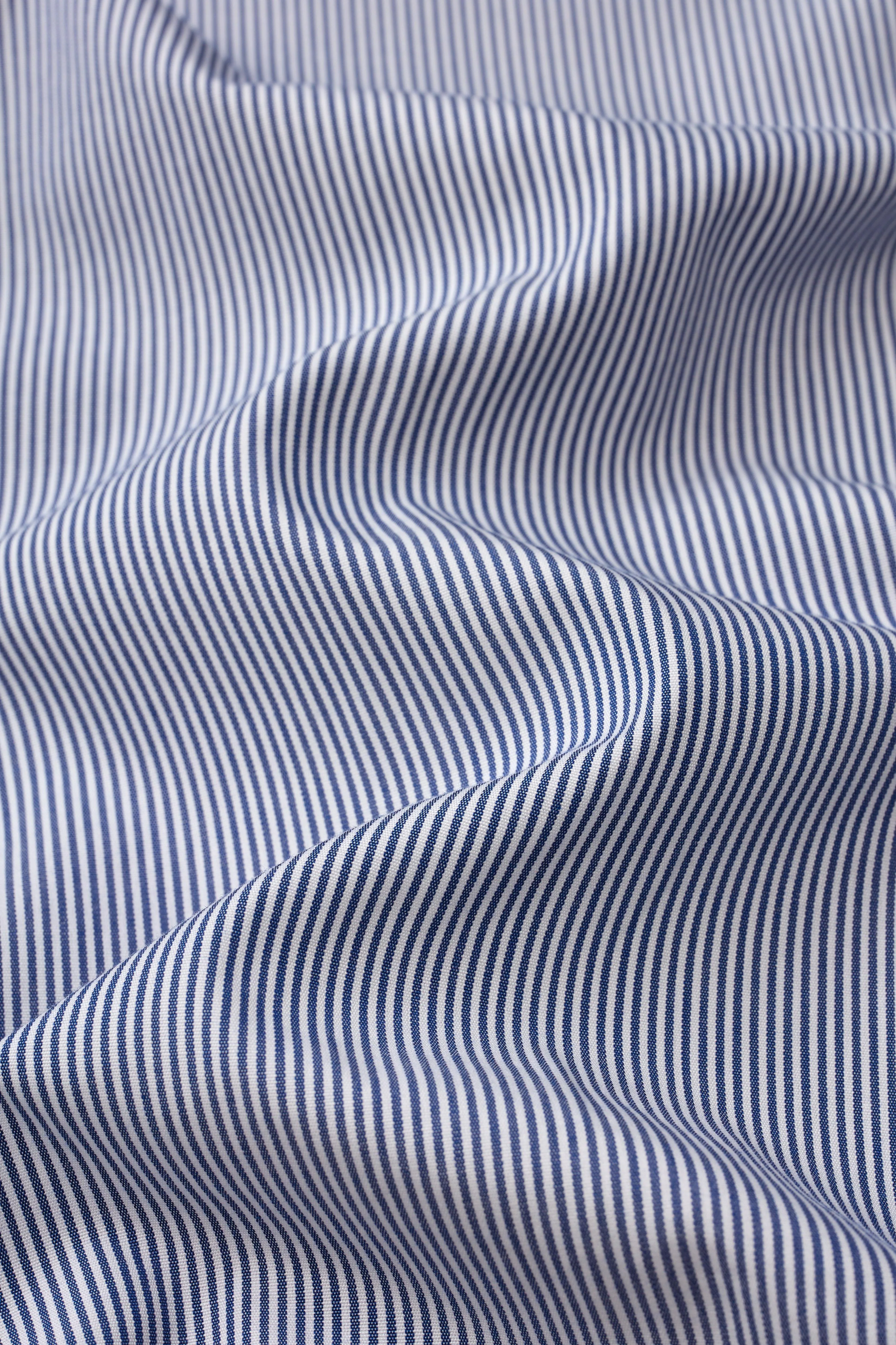Oxfordshire Navy Stripes Shirt - Image 6