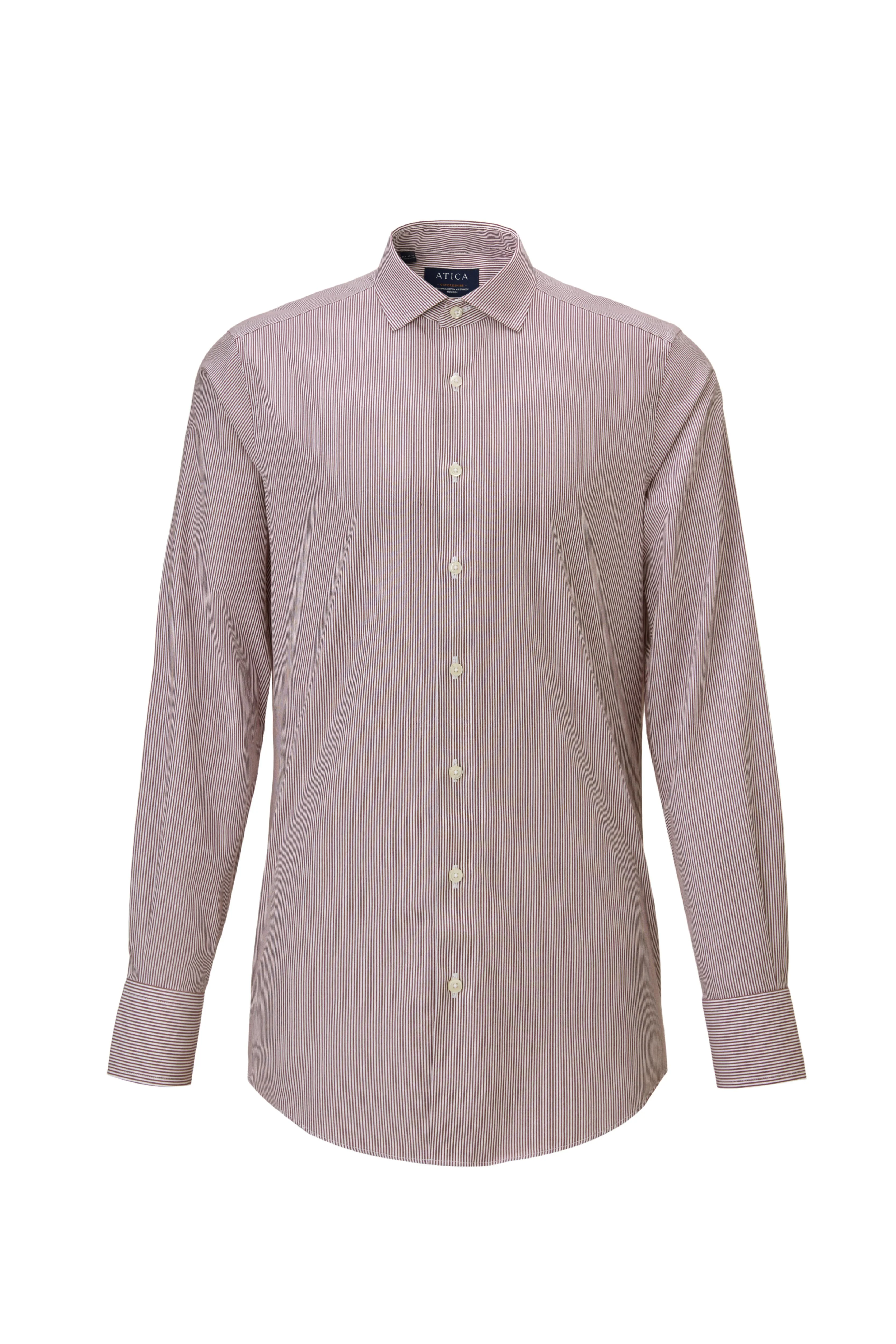 Oxfordshire Wine Stripes Shirt - Image 8