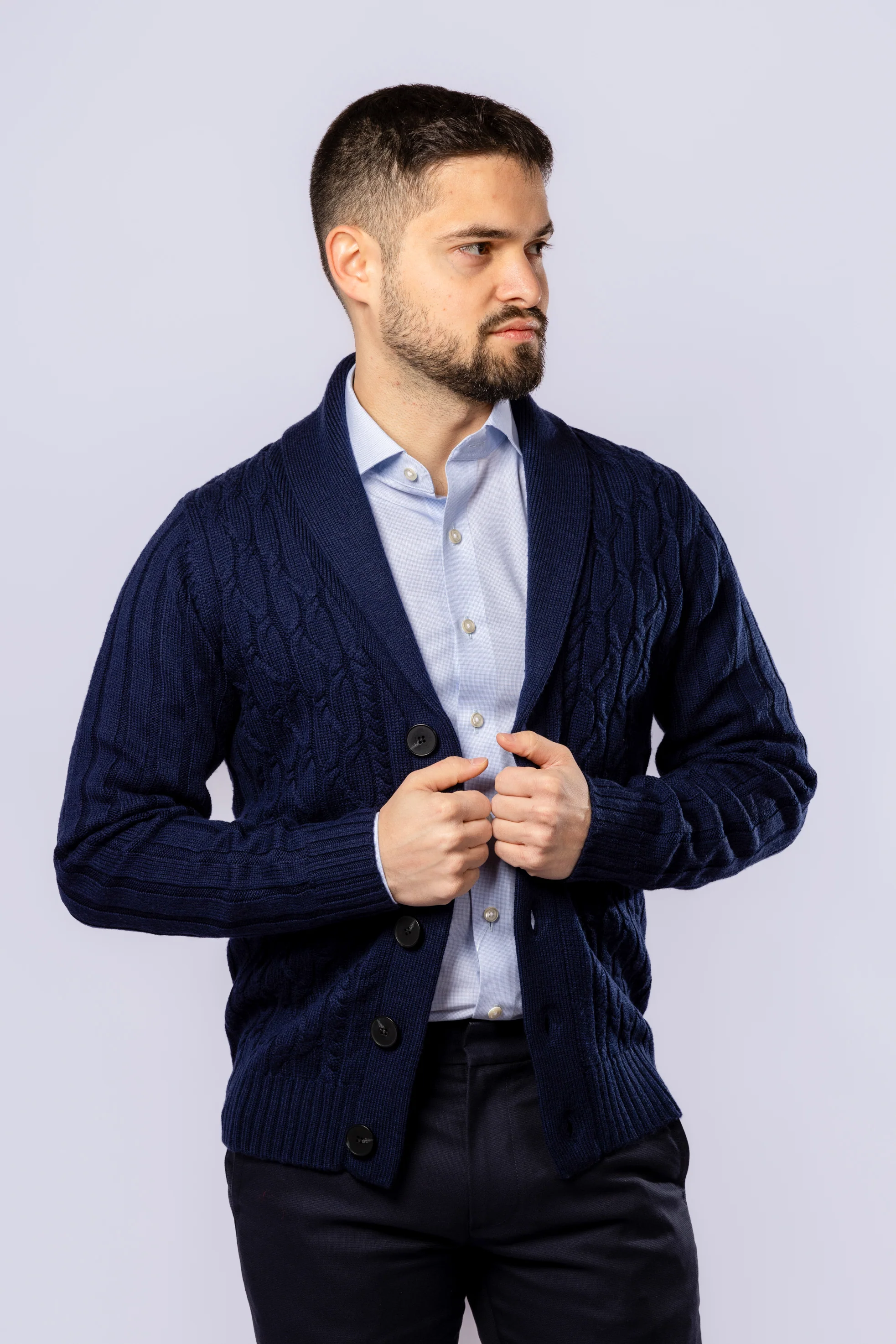 Cable Knit Cardigan - Image 10