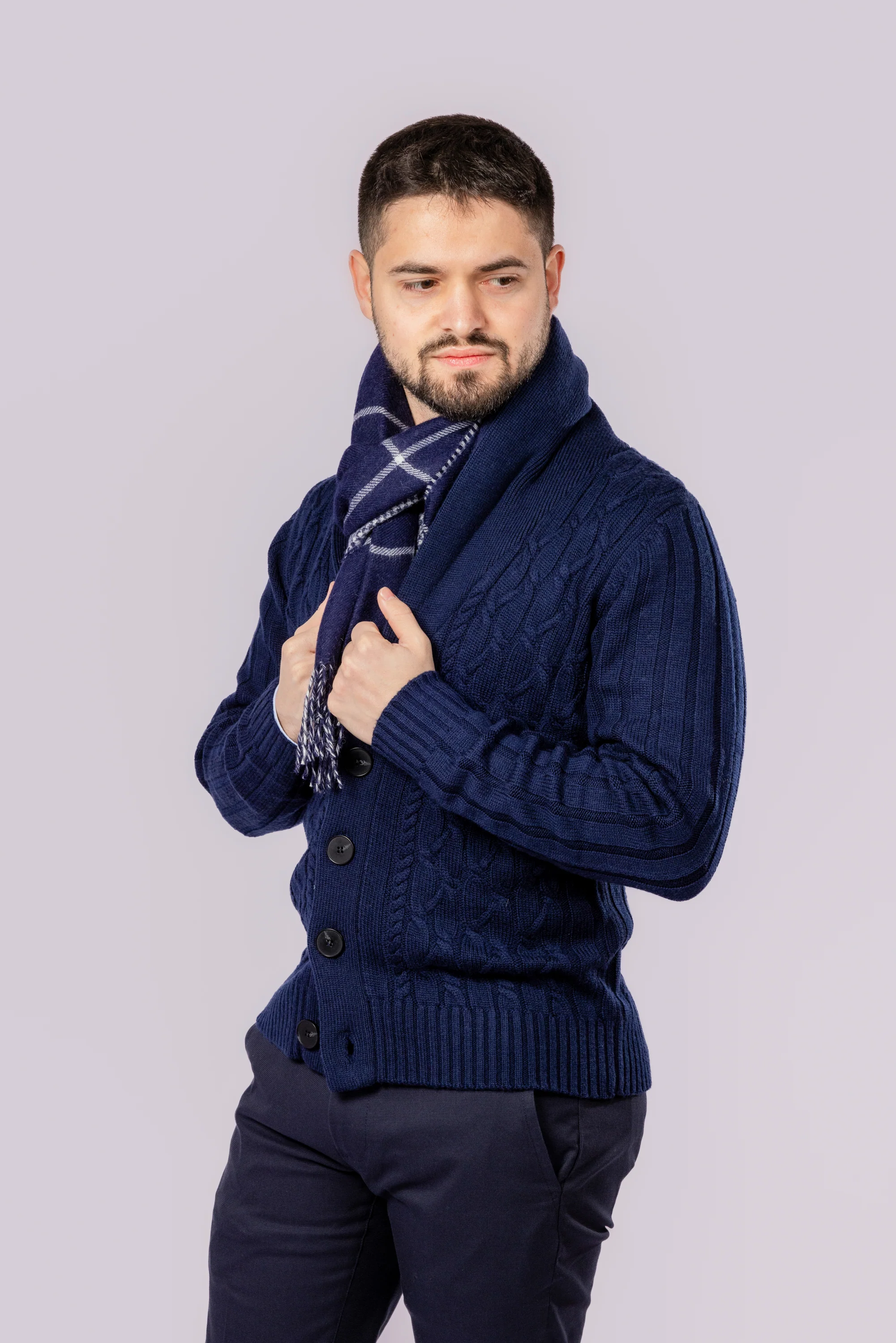 Cable Knit Cardigan - Image 7
