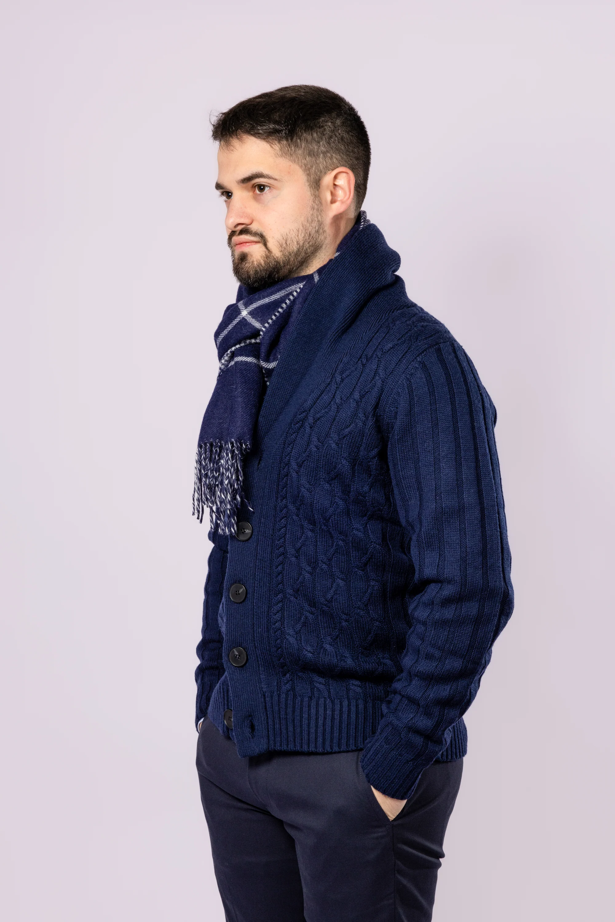 Cable Knit Cardigan - Image 8