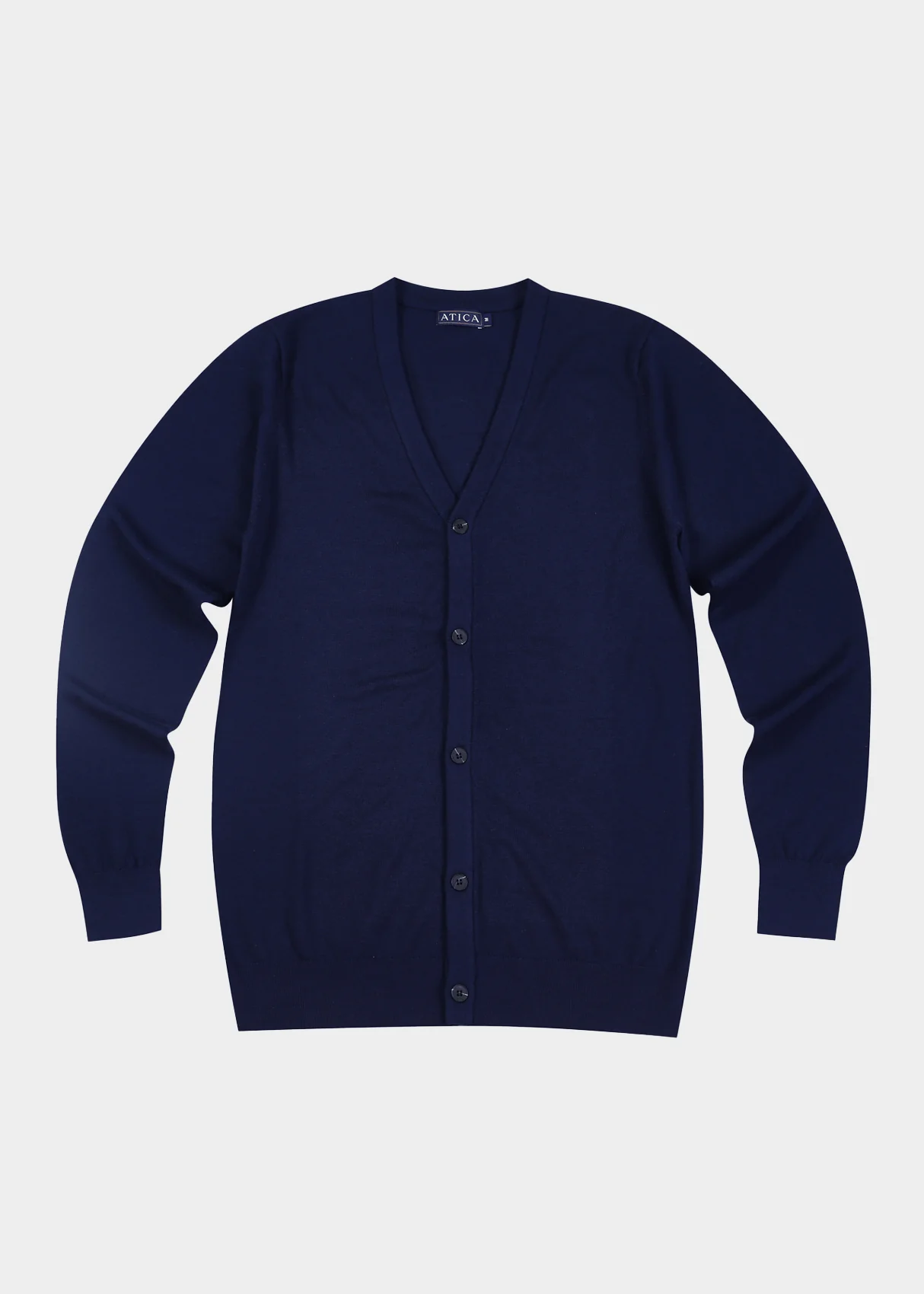 Classic Button-Up Cardigan - Image 11