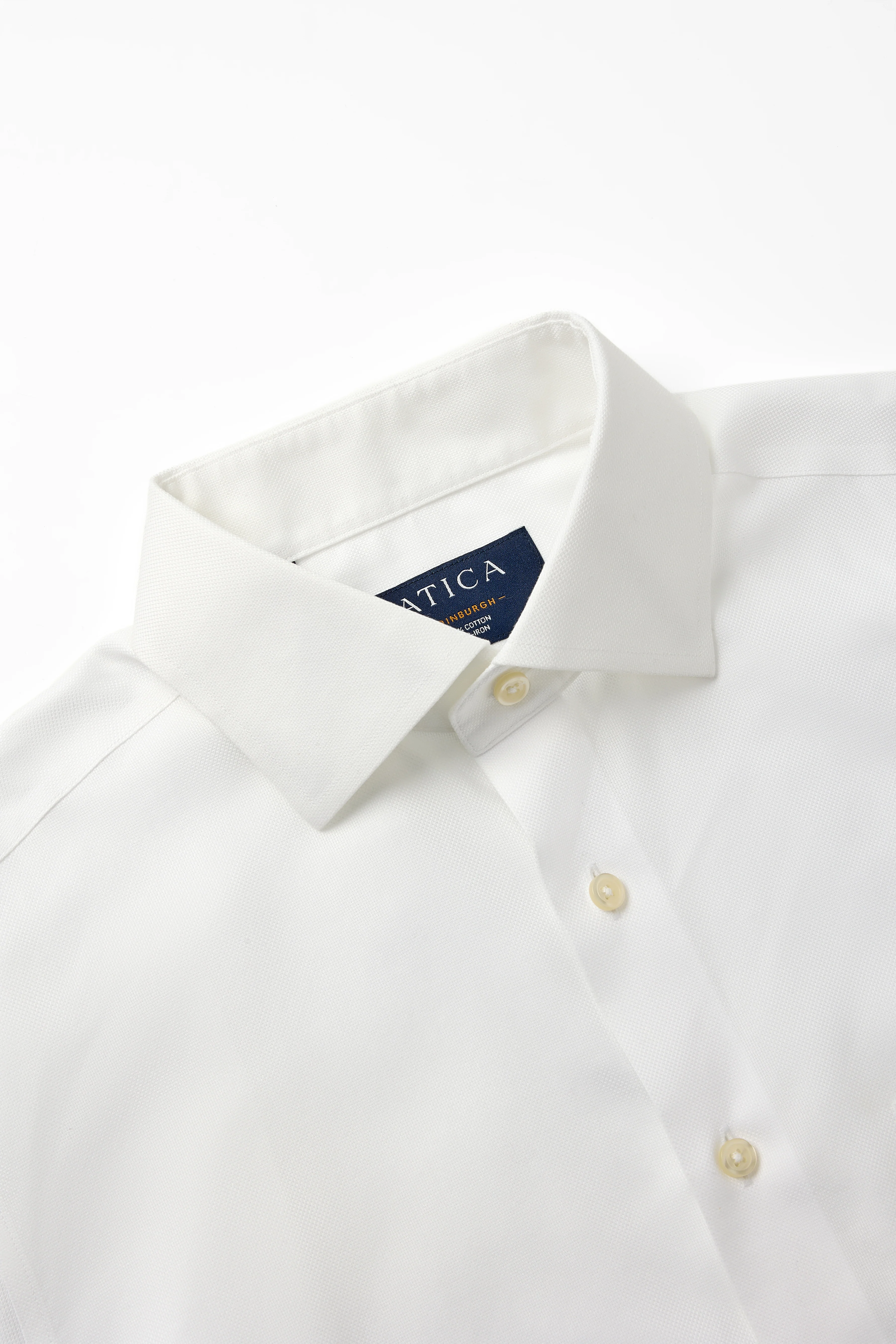 Edinburgh Cufflink White Shirt - Image 4