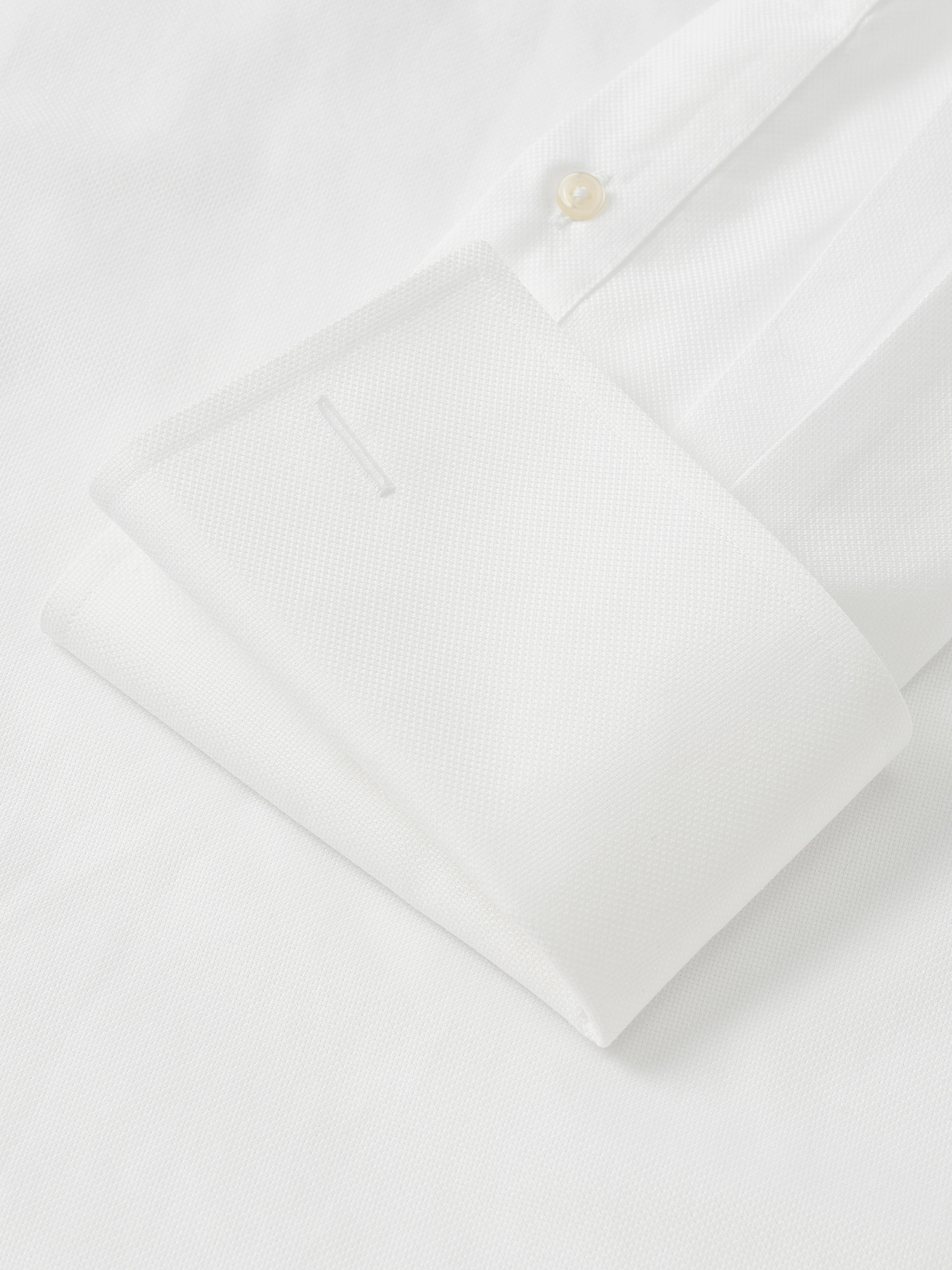 Edinburgh Cufflink White Shirt - Image 3