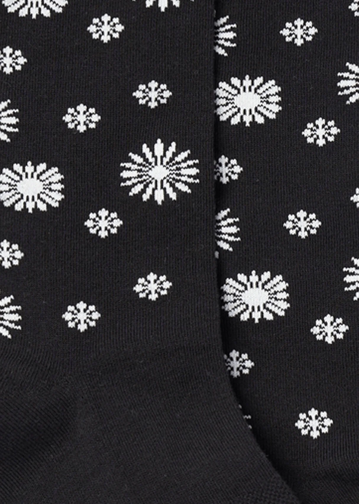 Everyday Comfort Socks - Snowflakes Pattern - Image 6