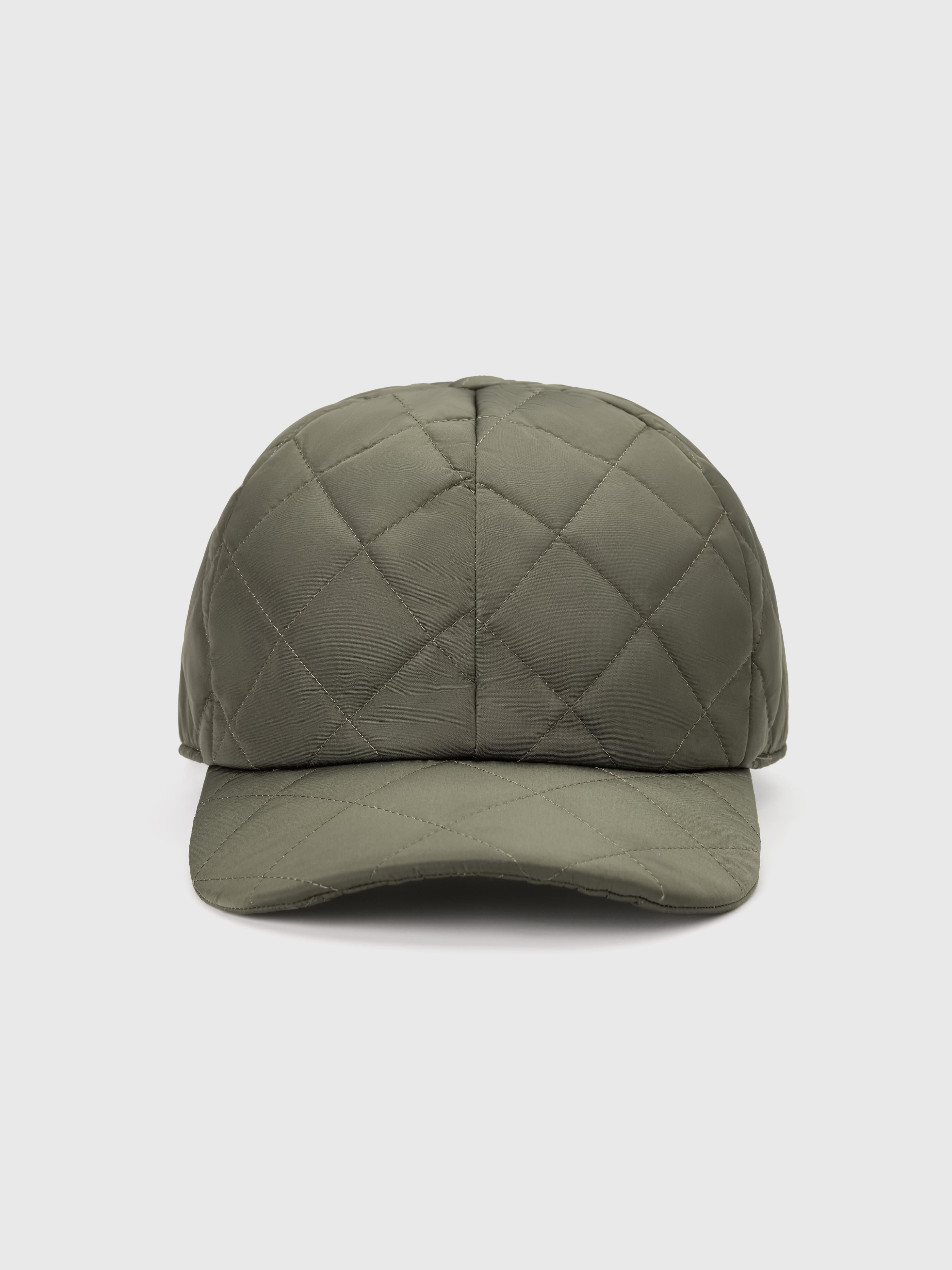 Green Quilted Loft Cap - Image 3