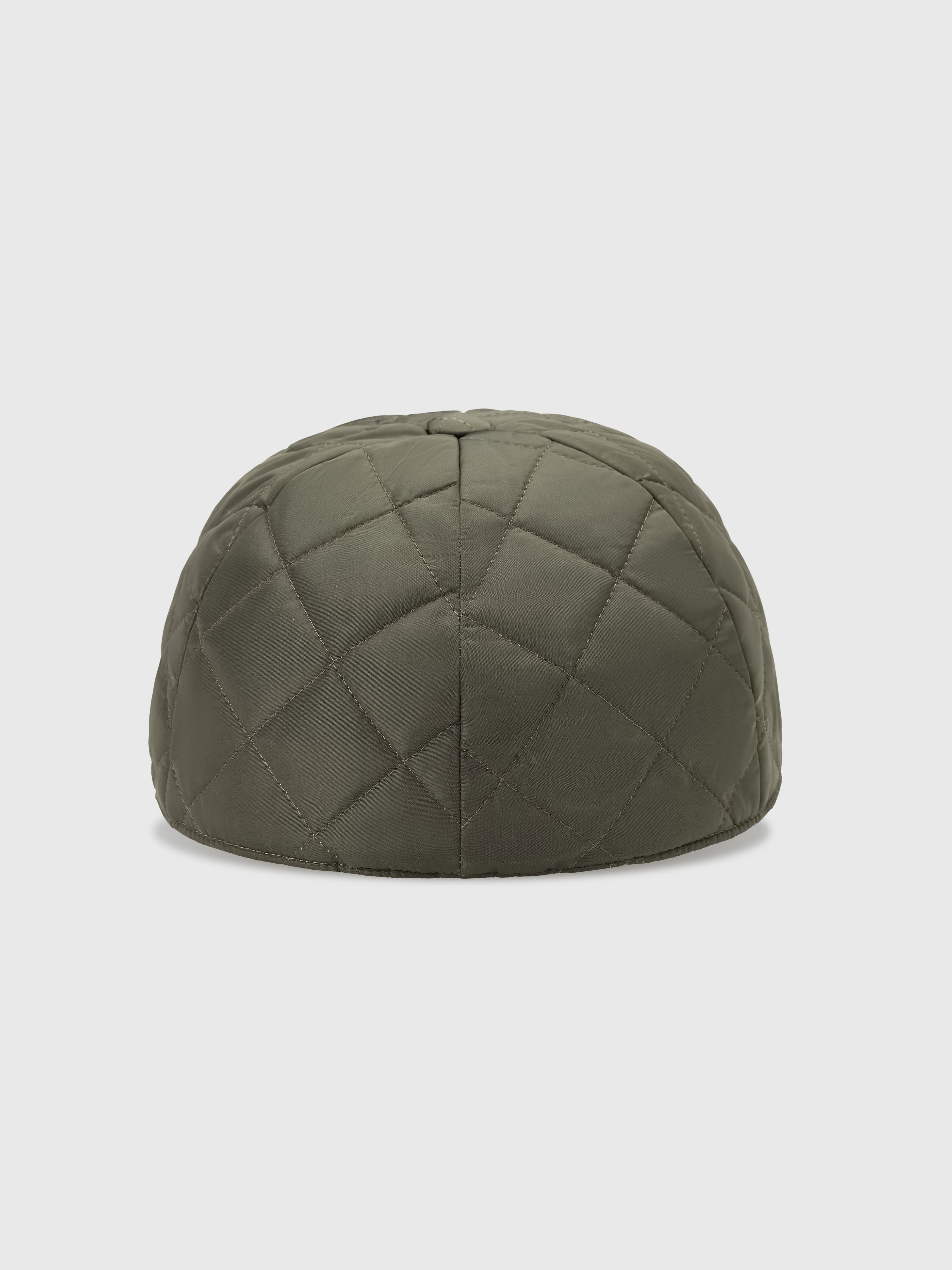 Green Quilted Loft Cap - Image 4