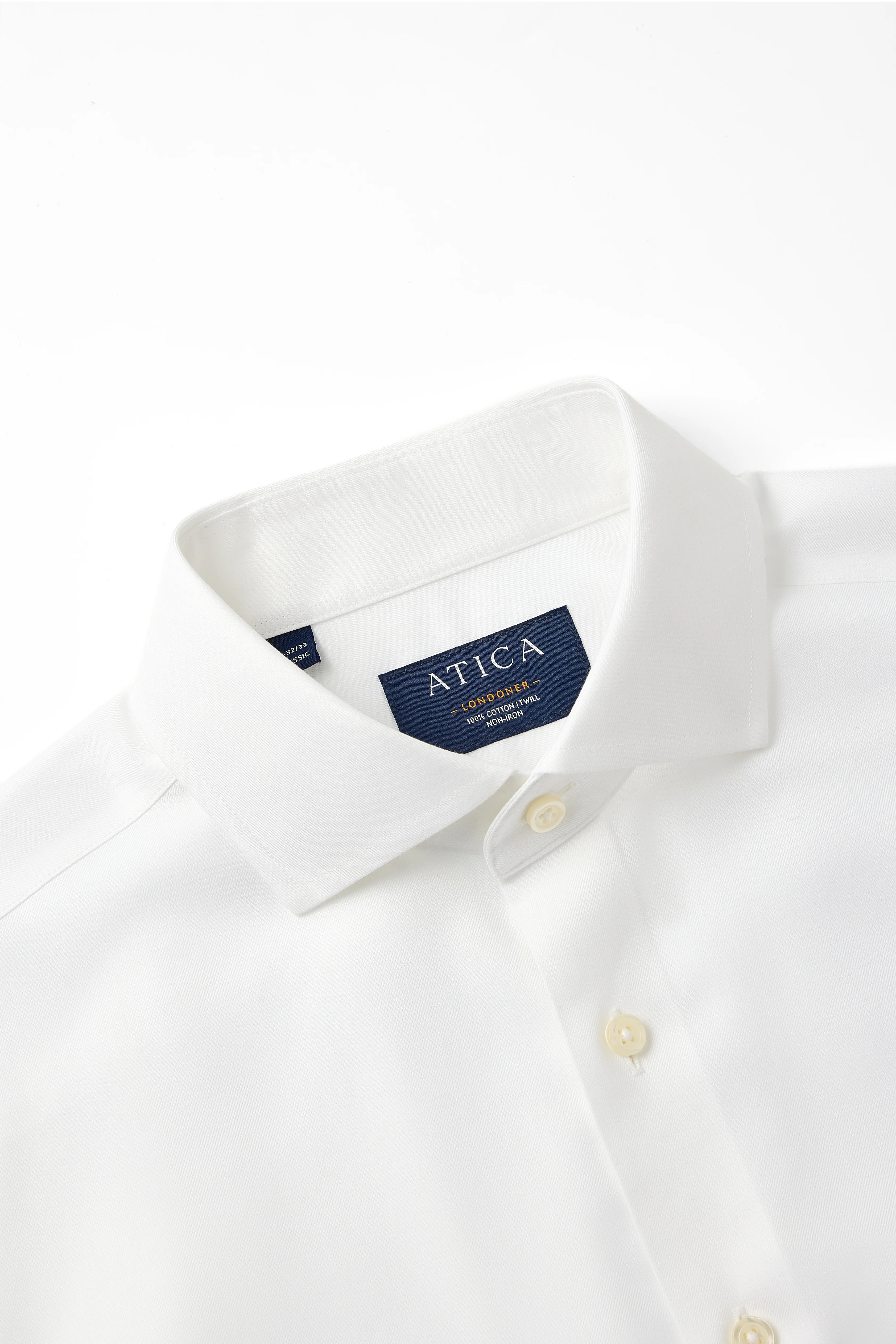 Londoner French Cuff White Shirt - Image 3