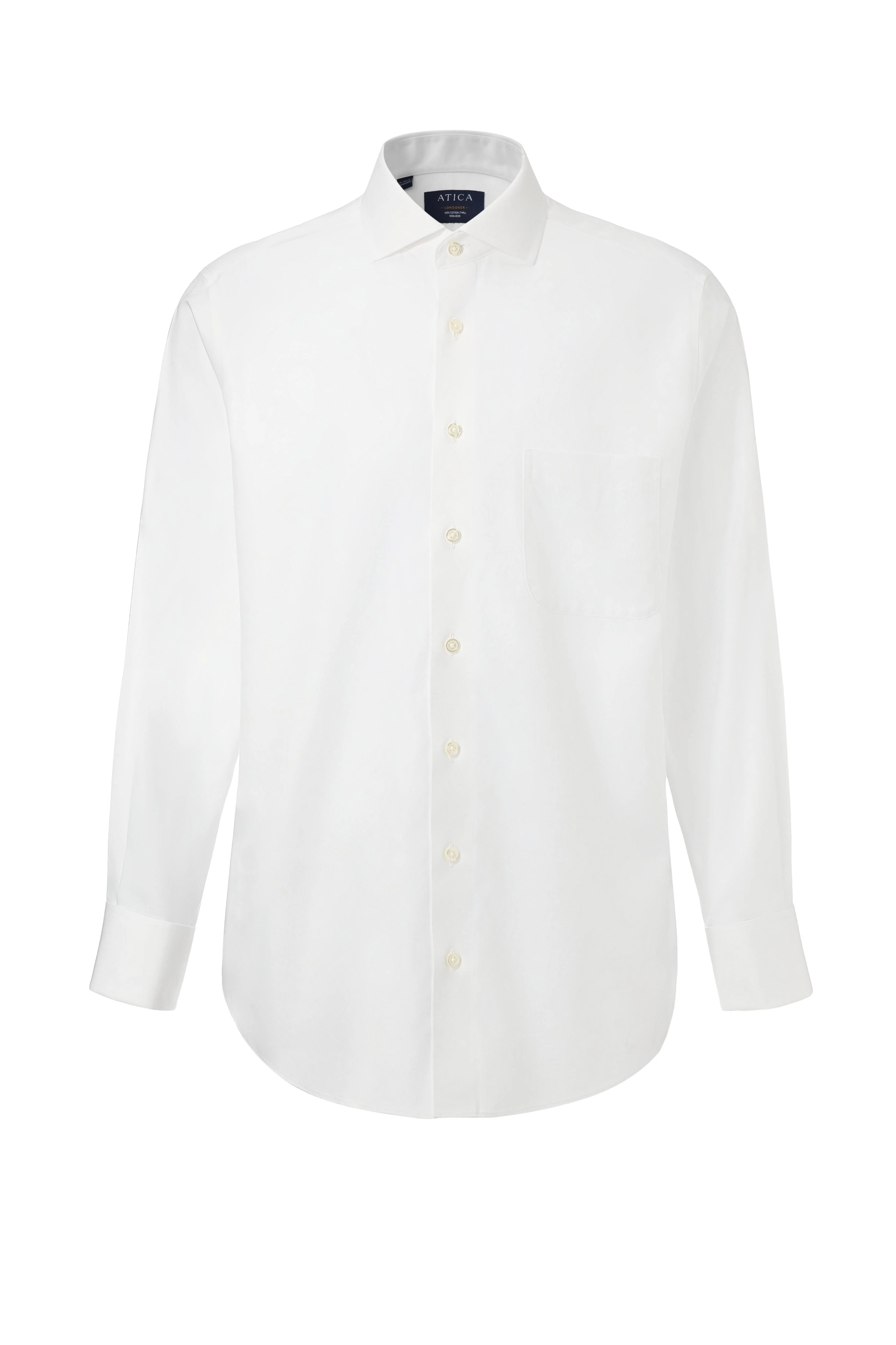 Londoner French Cuff White Shirt - Image 5