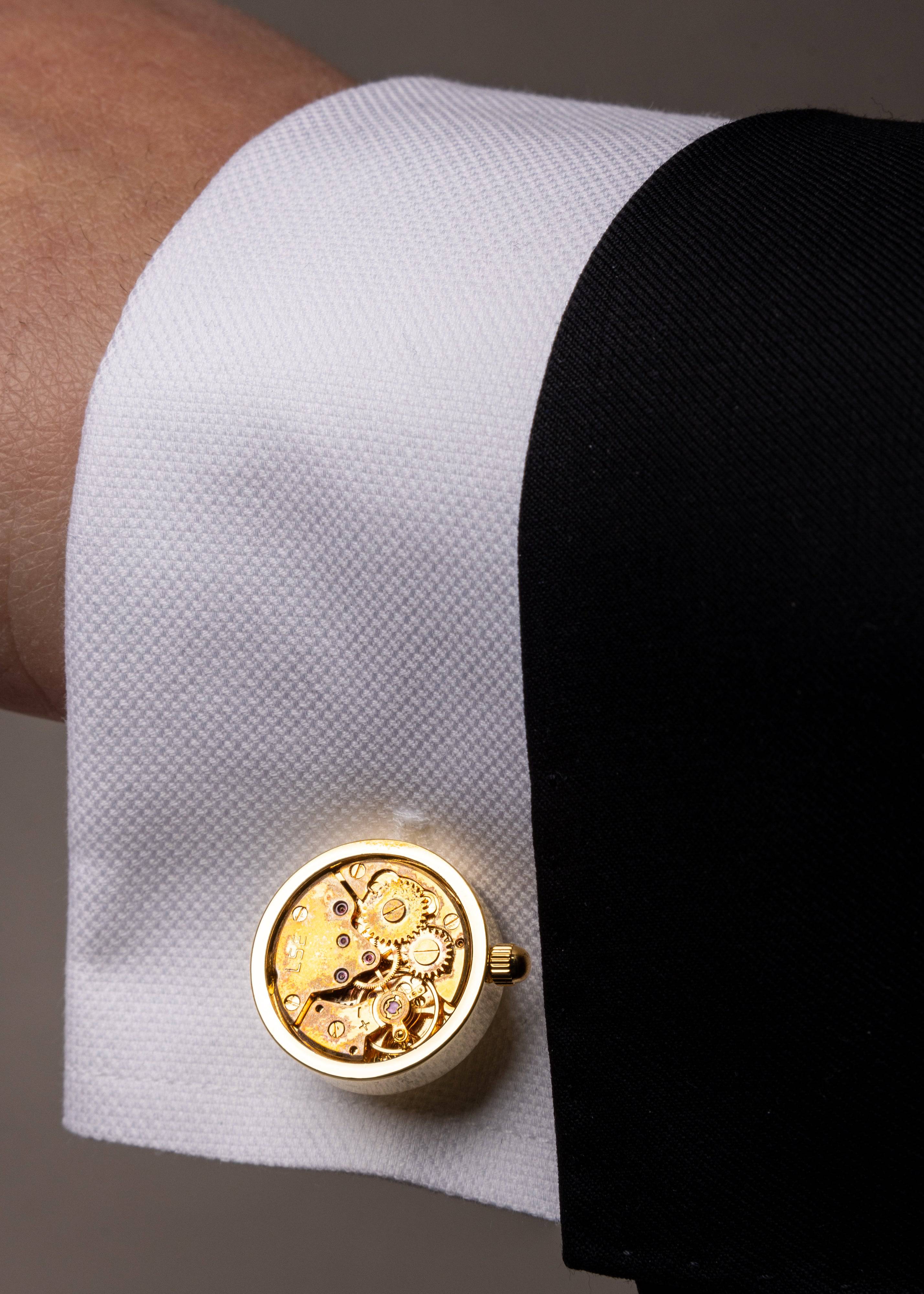 Mechanical Watch Cufflinks - Image 8