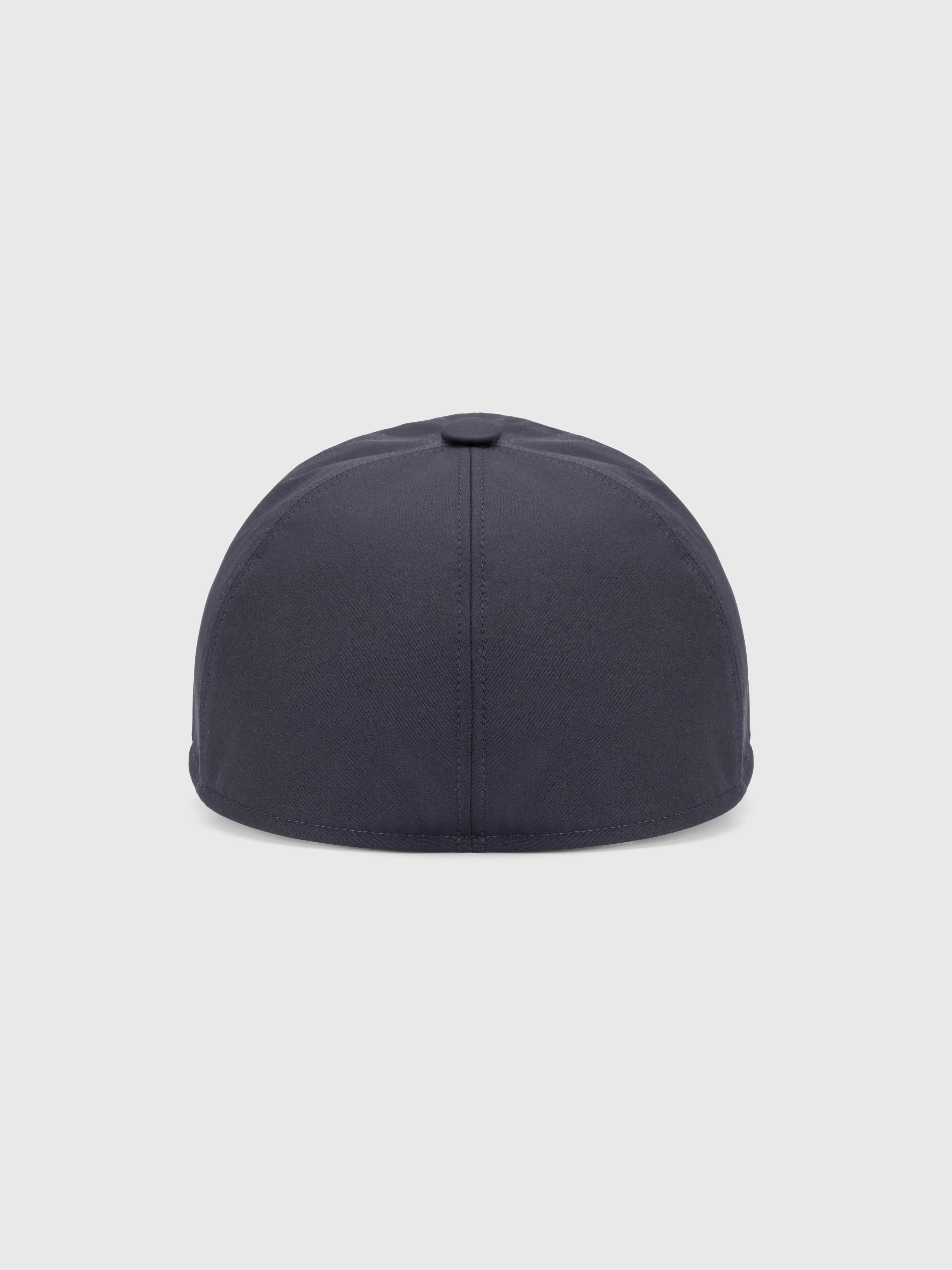 Navy Rainproof Baseball Cap - Image 4