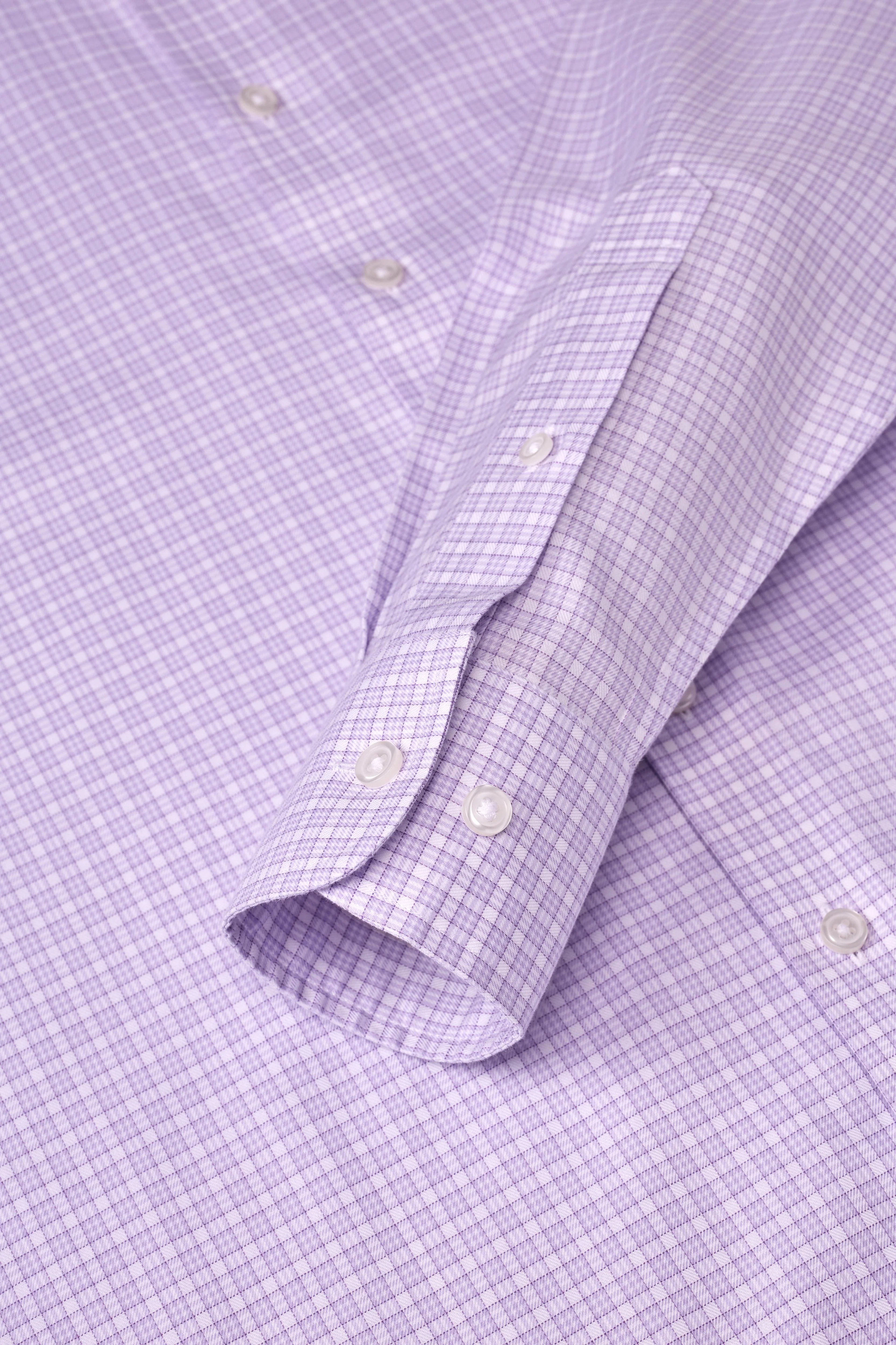 Providence Lavender Check Shirt - Image 3