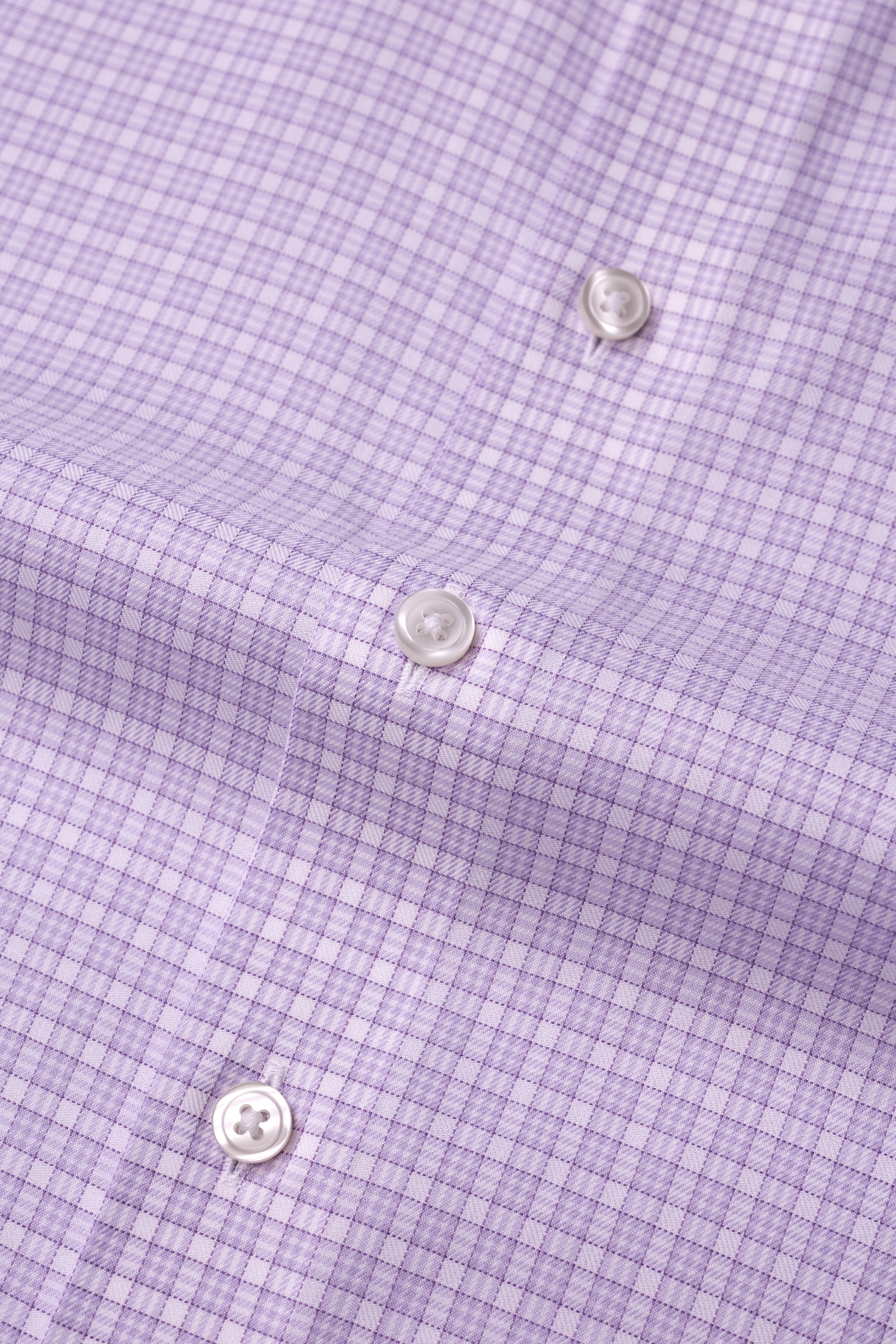 Providence Lavender Check Shirt - Image 5