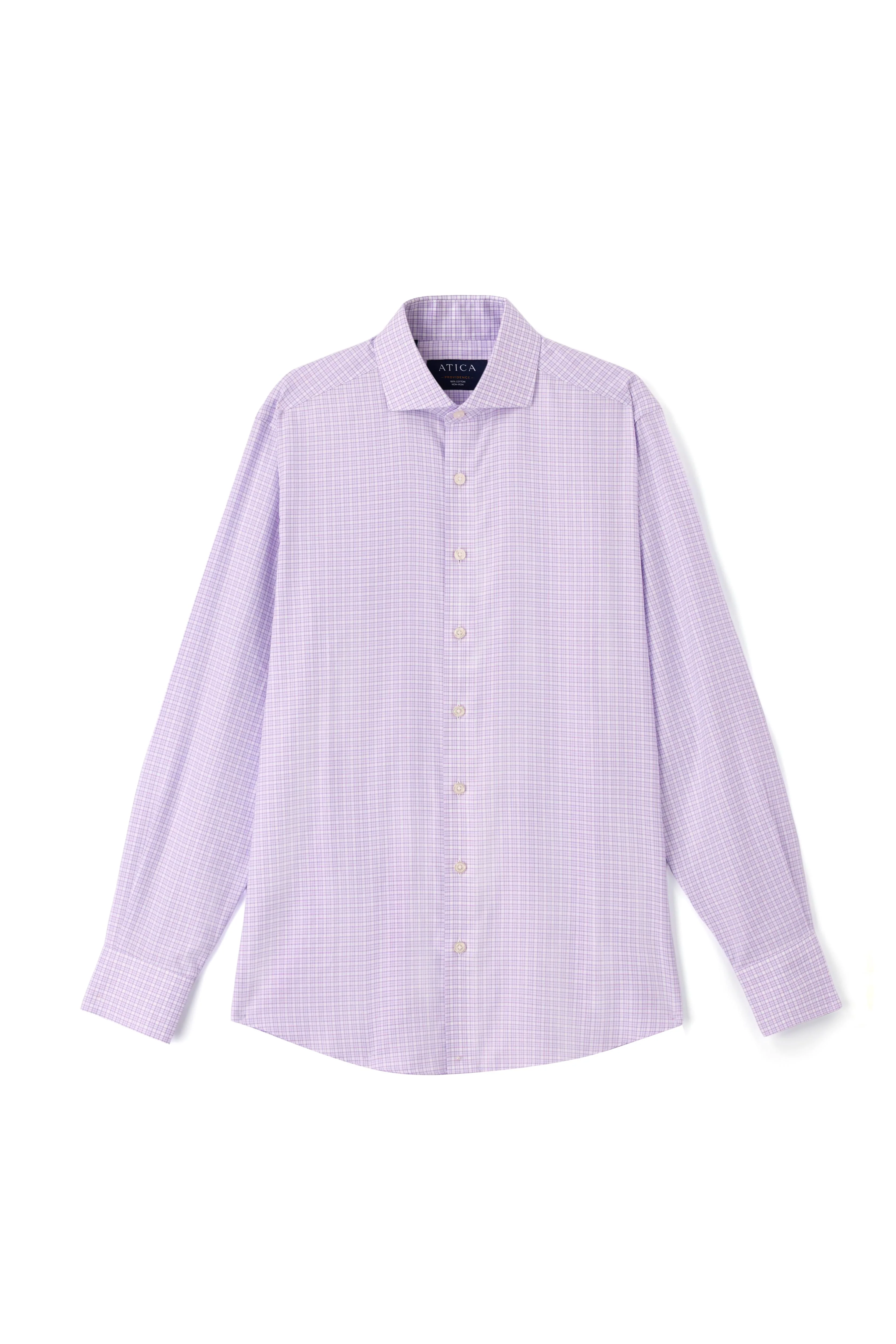 Providence Lavender Check Shirt - Image 7