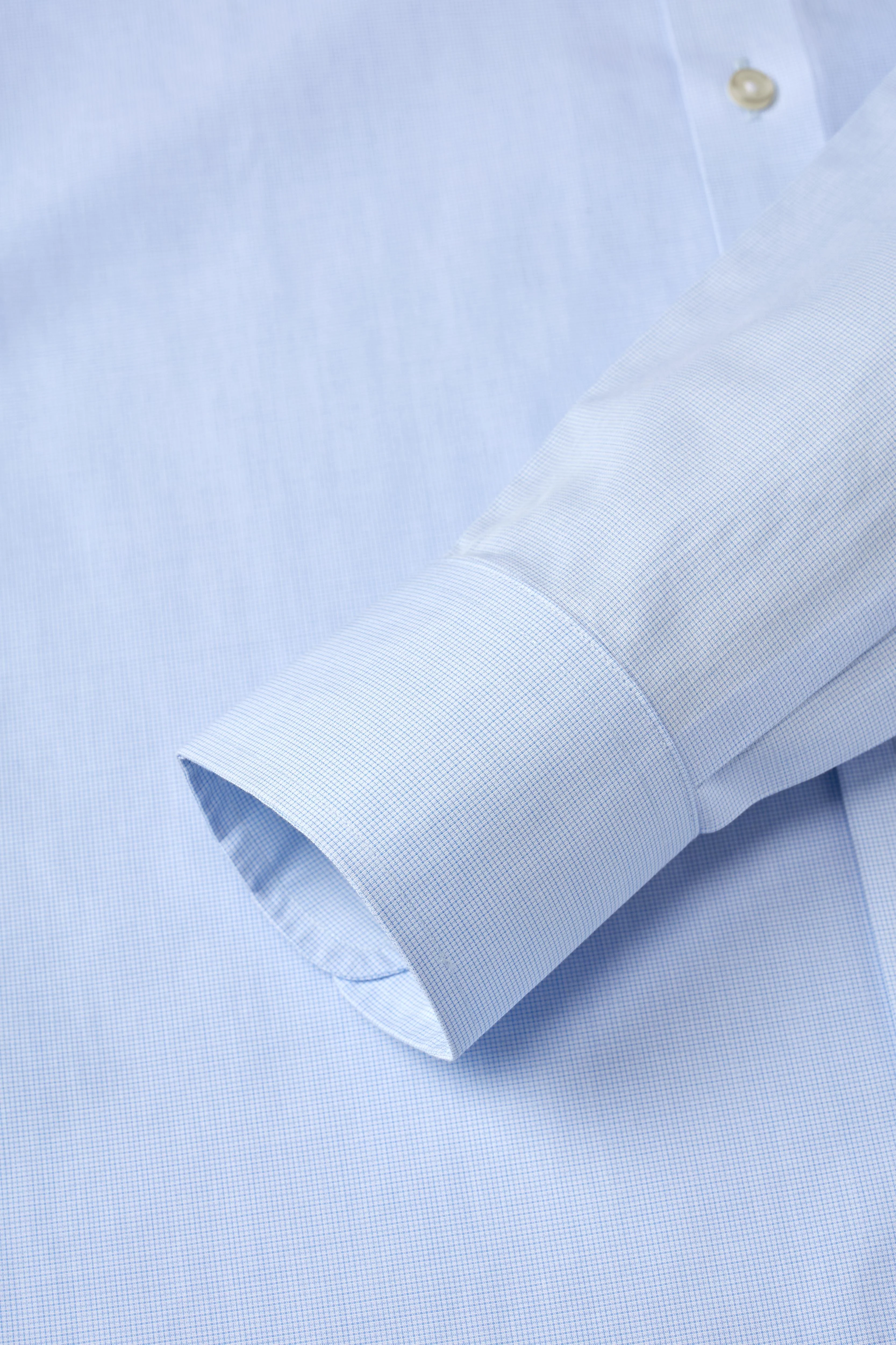 Riviera Light Blue Poplin Shirt - Image 4