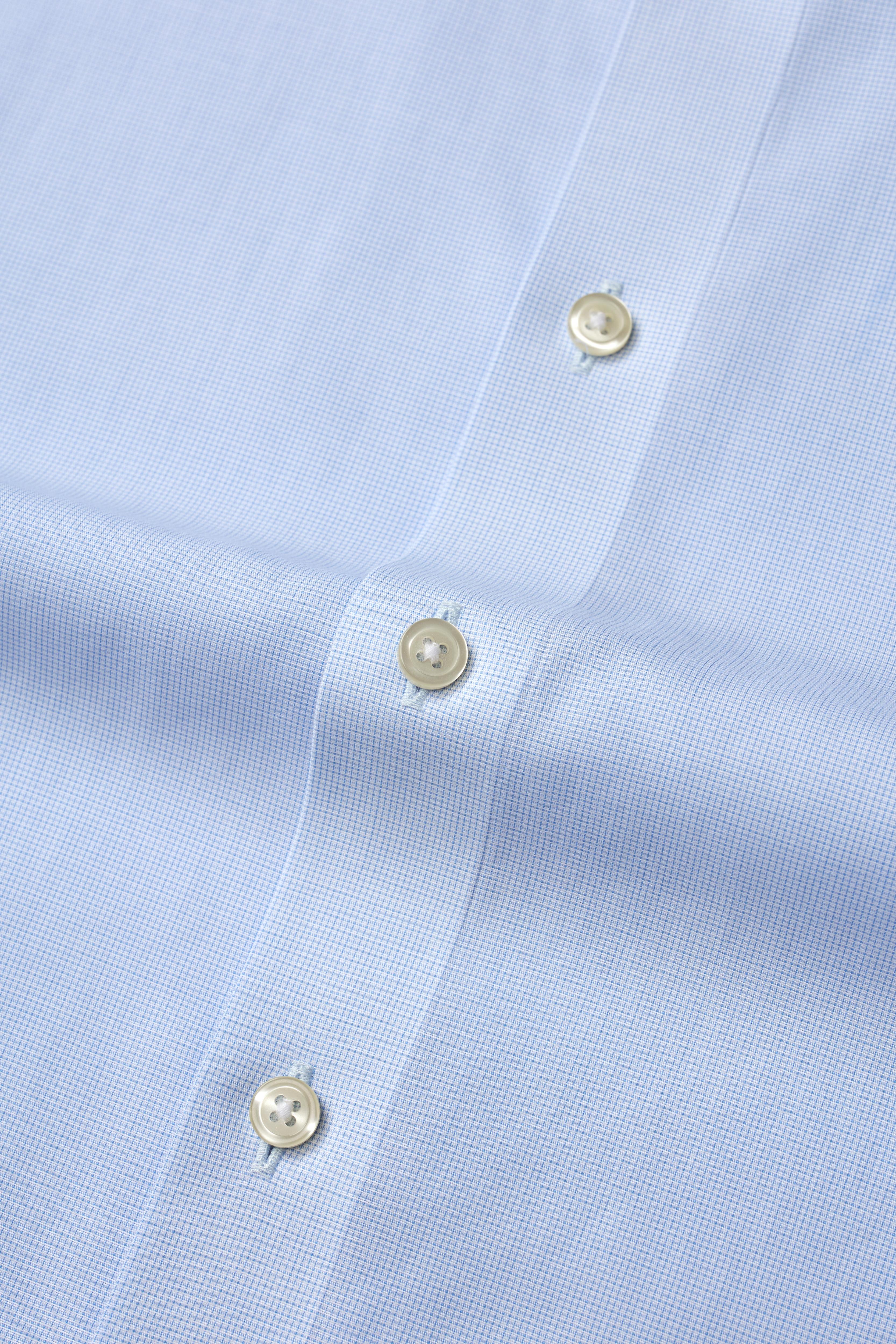 Riviera Light Blue Poplin Shirt - Image 5
