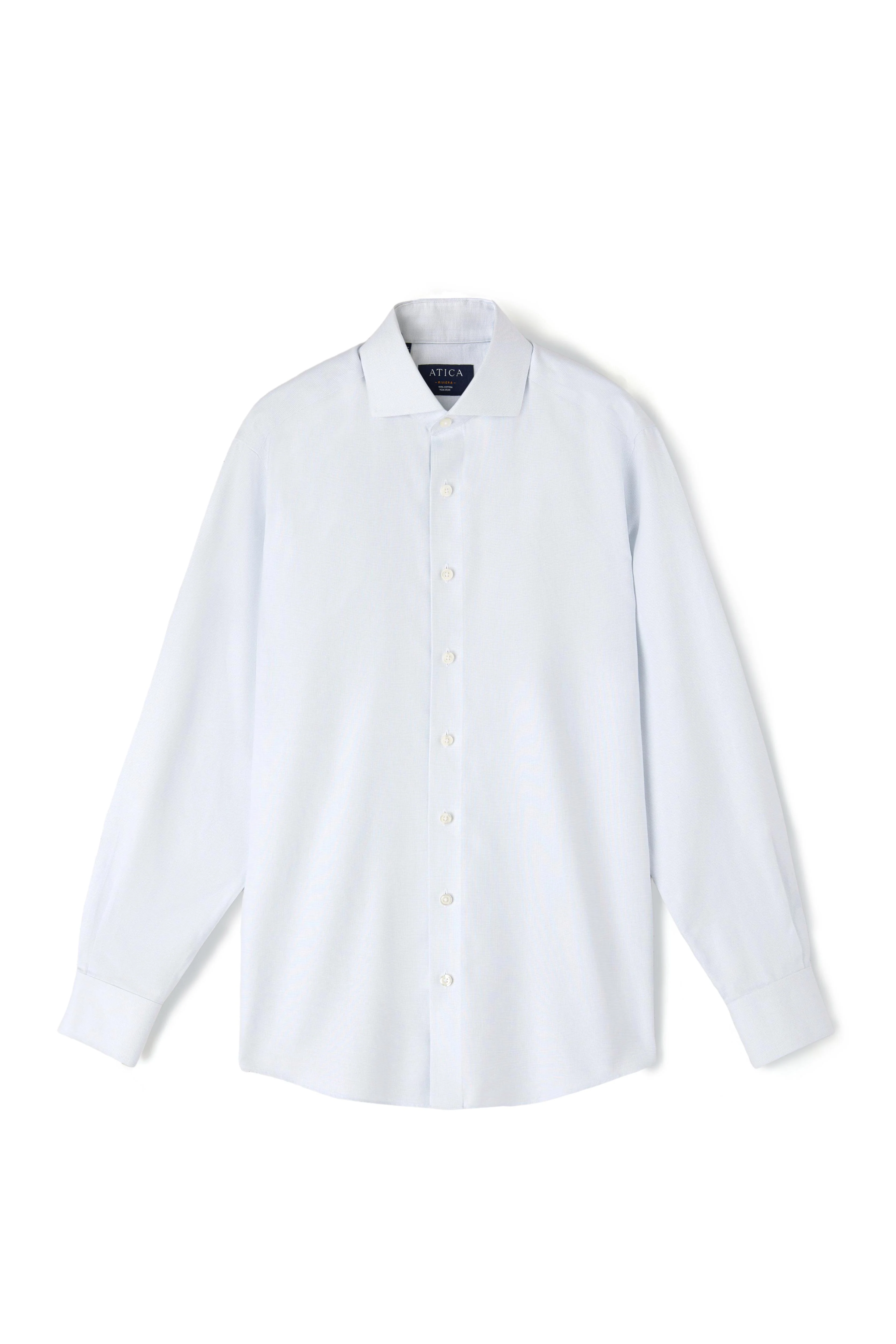 Riviera Light Grey Tonal Shirt - Image 7