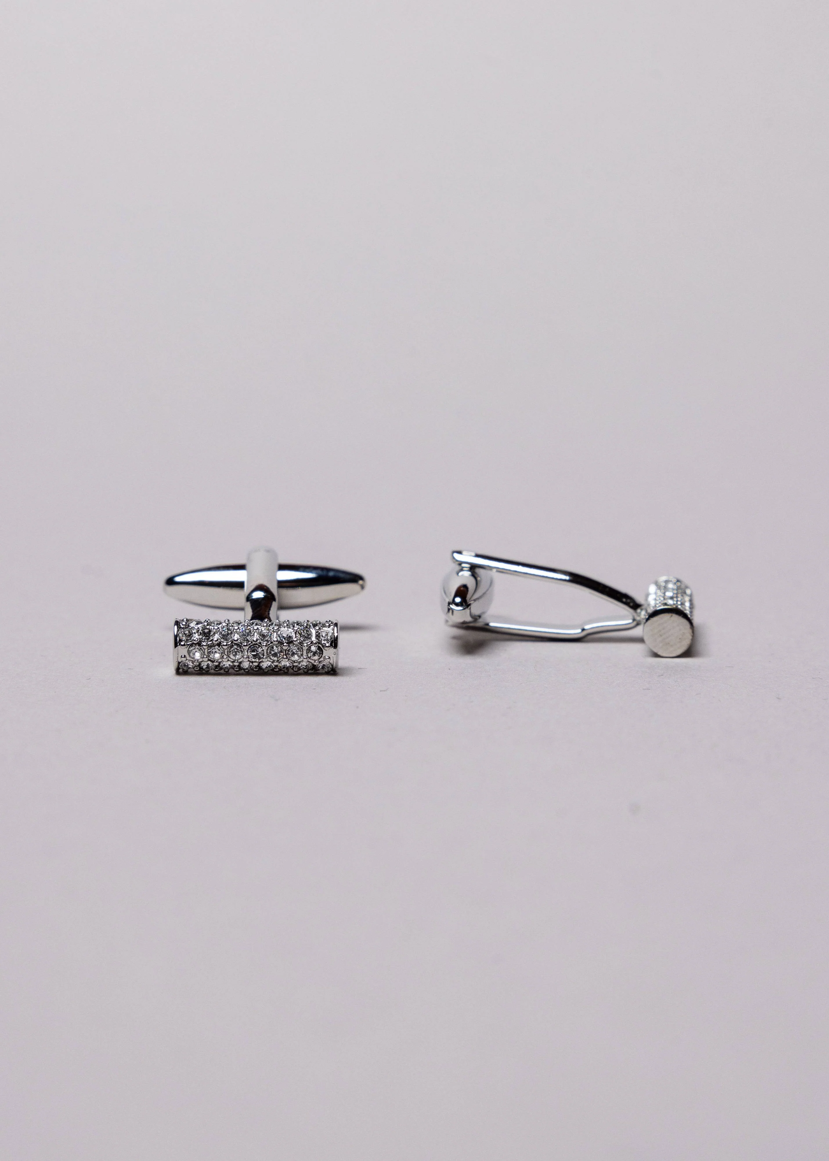 Swarovski Diamond Bar Cufflinks - Image 3