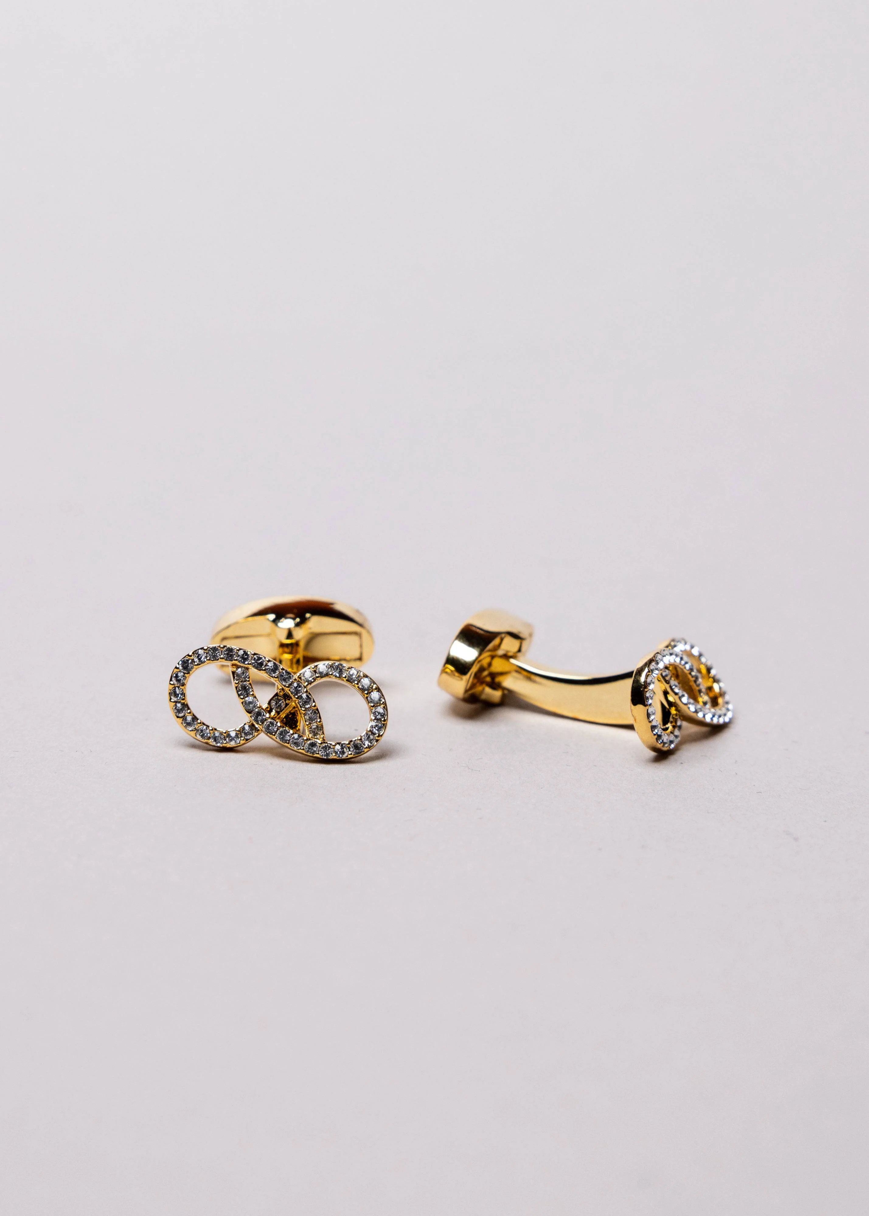 Swarovski Infinity Shaped Cufflinks - Image 3