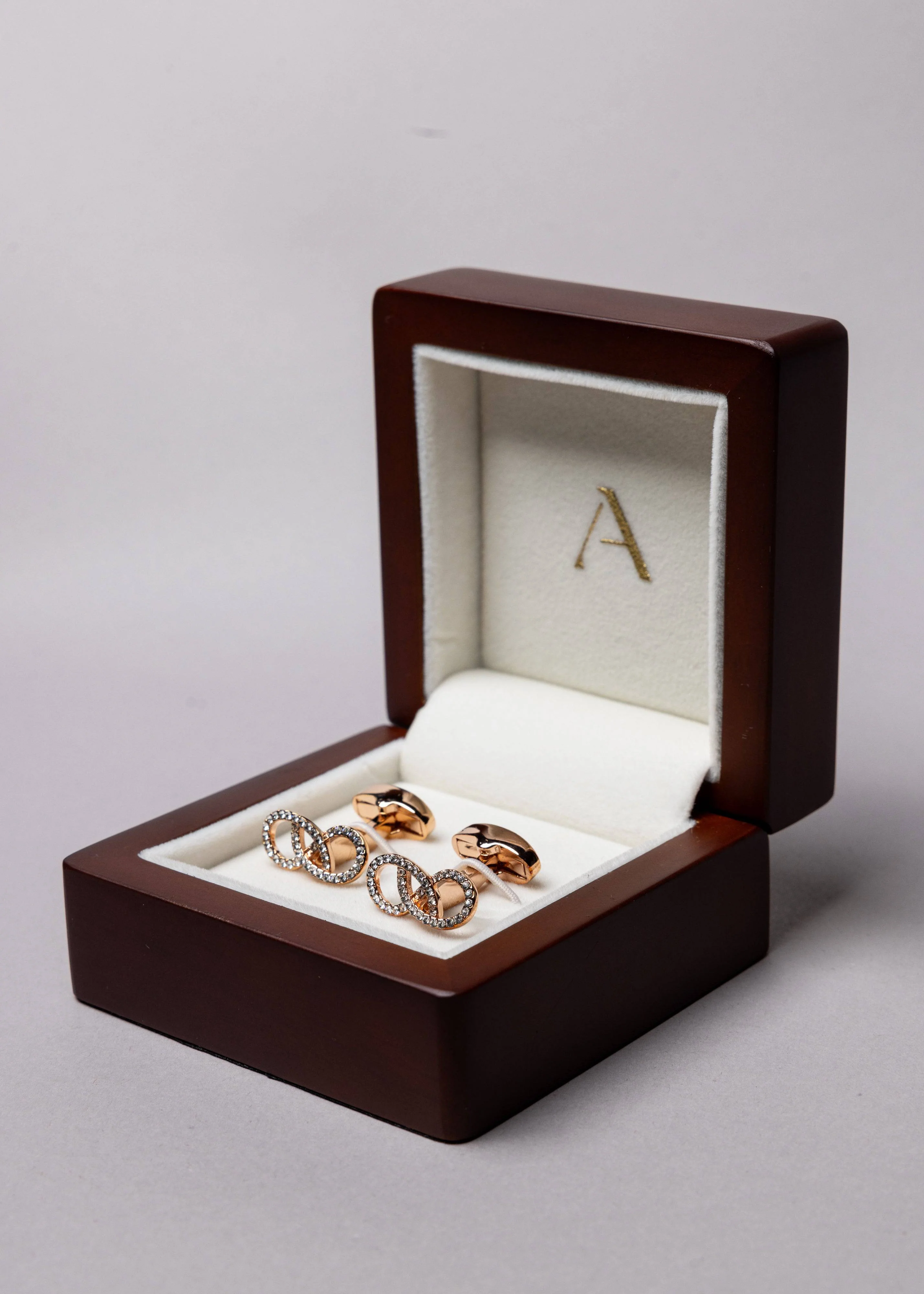 Swarovski Infinity Shaped Cufflinks - Image 6