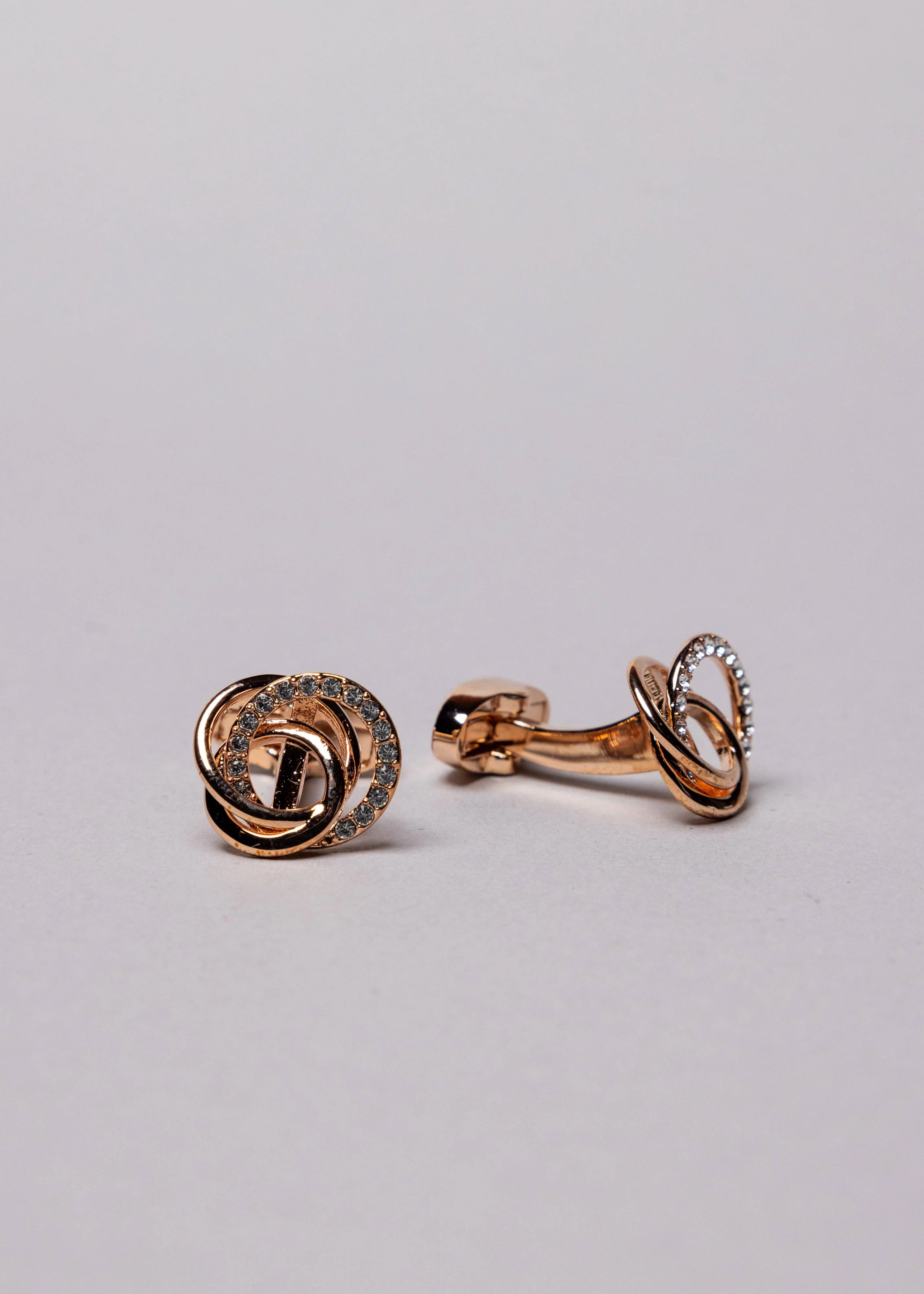 Swarovski Interspiral Diamond Stud Cufflinks - Image 7