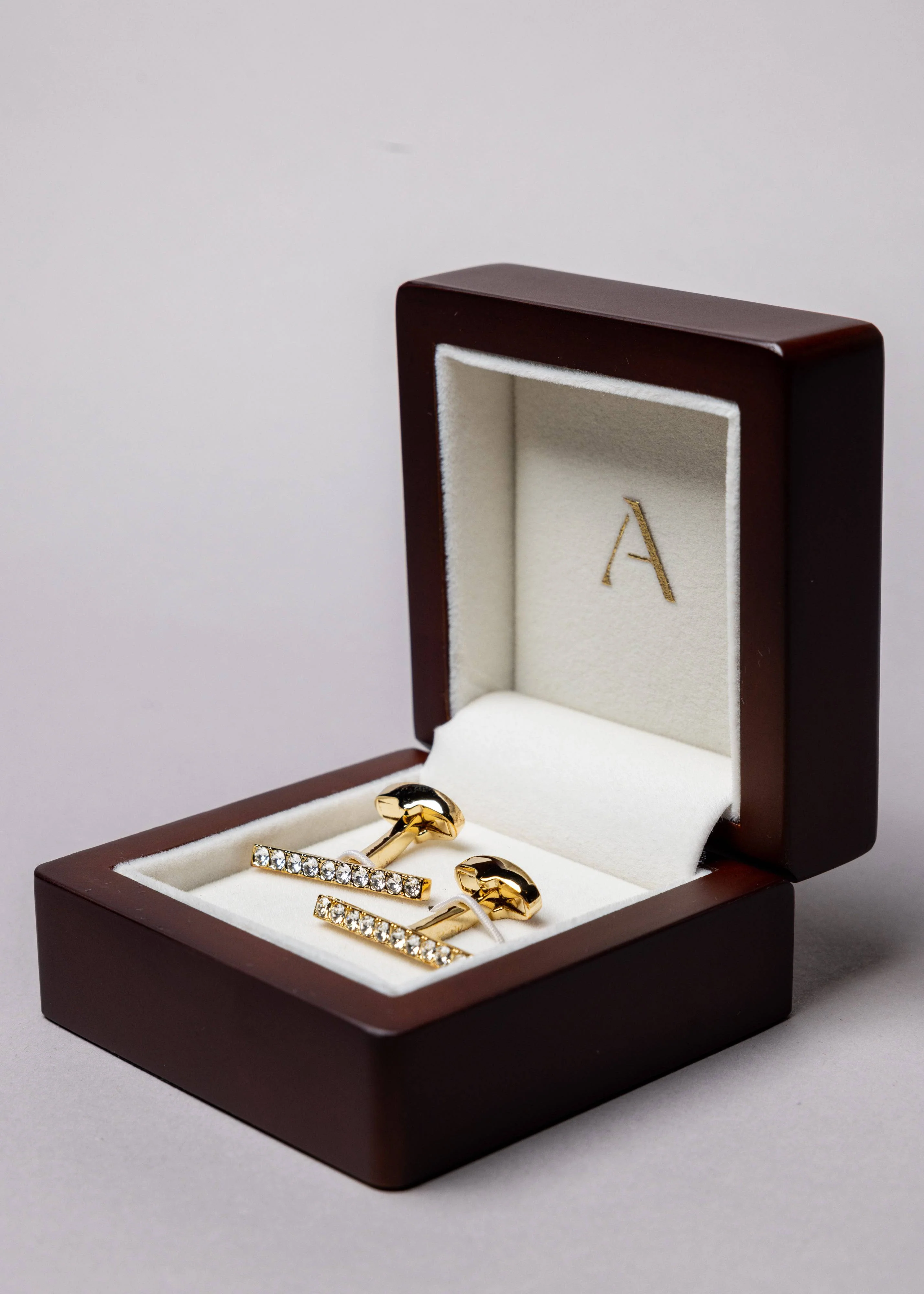 Swarovski Shimmer Bar Cufflinks - Image 6