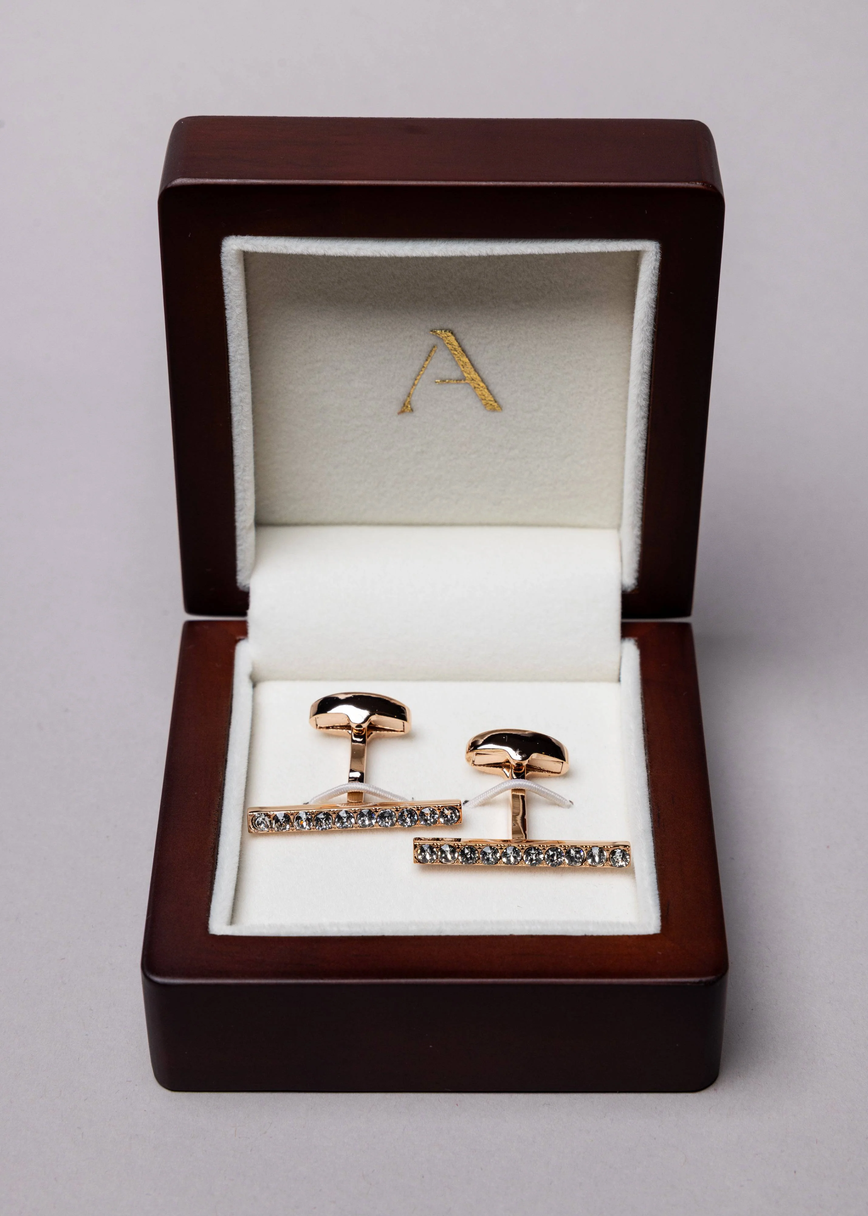 Swarovski Shimmer Bar Cufflinks - Image 9